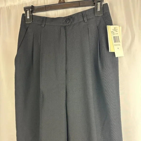 Ralph Lauren Pleated Straight Leg Pants (sz 4) - Picture 6 of 15